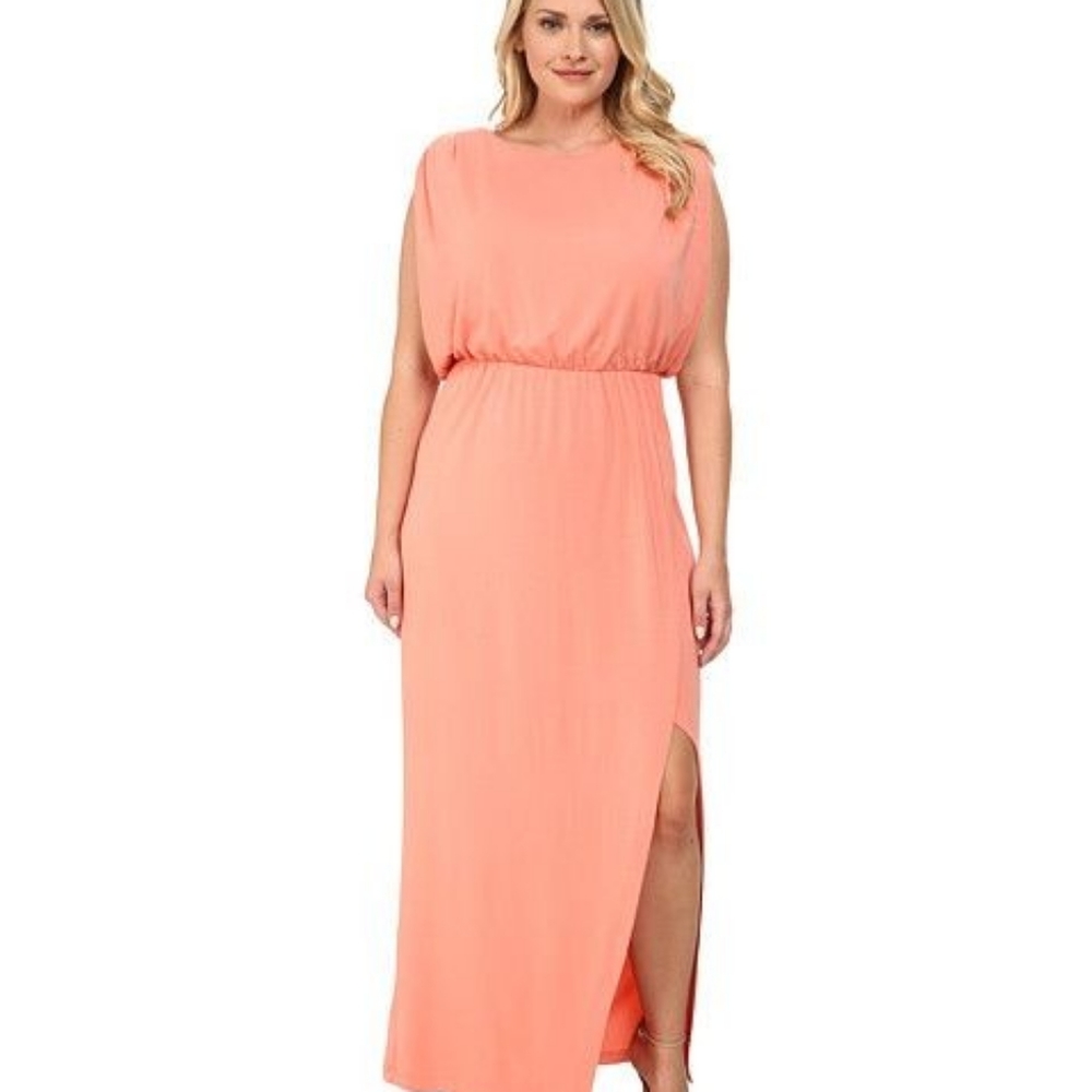 Mynt 17962 Coral Maxi Dress